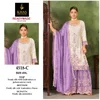 Khas 4518 A To D Fandy Silk Wholesale Readymade Pakistani Plazzo Suits In India